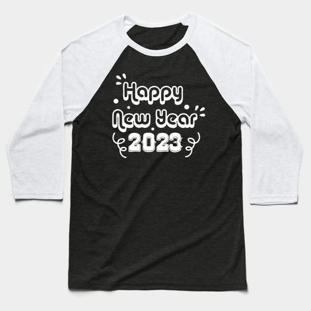 MERRY CHRISTMAS - HAPPY NEW YEAR 2023 Baseball T-Shirt by levelsart